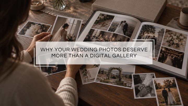 Why Do Your Wedding Photos Deserve More Than a Digital Gallery?