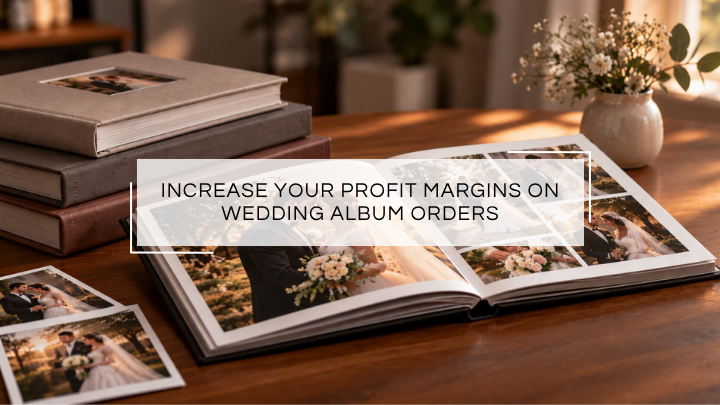 How to Increase Your Profit Margins on Wedding Album Orders?