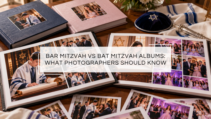 Bar Mitzvah vs Bat Mitzvah Albums: What Photographers Should Know